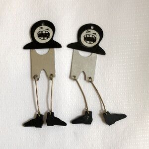 Vintage 80s earrings